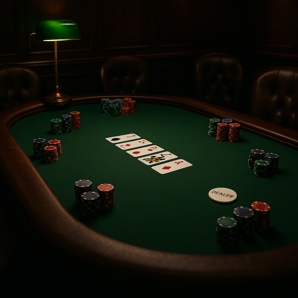 TaikaSpins - Poker Table Game - Texas Hold'em and Caribbean Stud